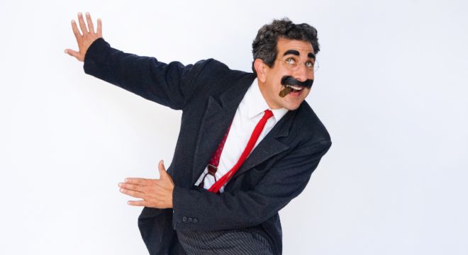 The 21st Century Groucho-- Frank Ferrante!