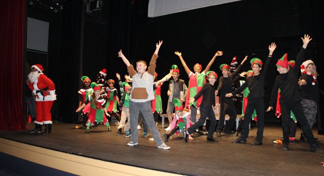 Elf the Musical Jr. Rehearsals