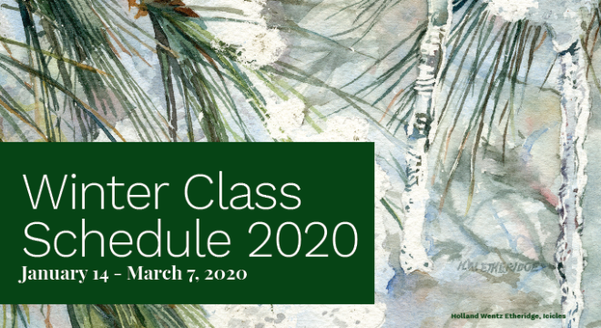 Winter 2020 Classes!
